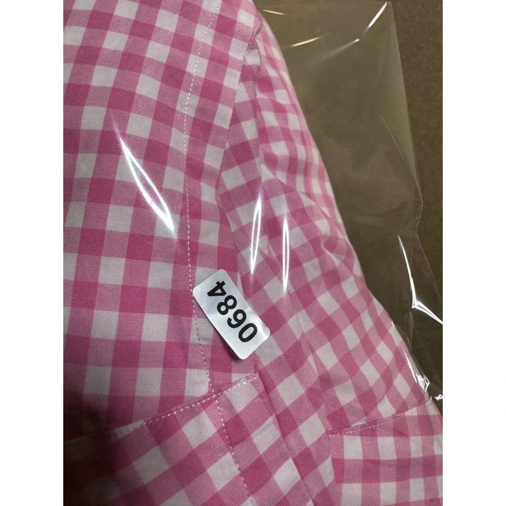 Ralph Lauren Classic Fit Pink Gingham Check Short‎ Sleeve Shirt Kids